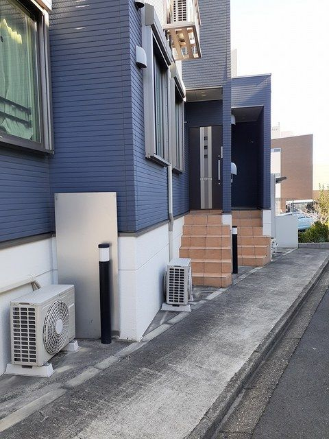 ジェルメ大喜新町のエントランス