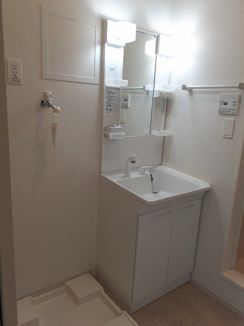 ジェルメ大喜新町の洗面所