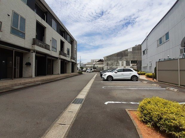 アマービレの駐車場