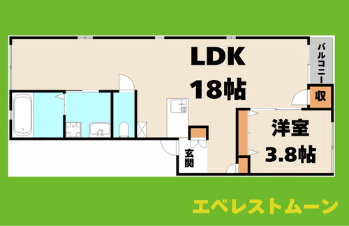 ｸﾞﾗﾝﾚｰｳﾞ東別院EASTの間取り