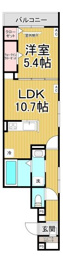 ル　トレフルの間取り