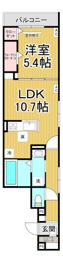 ル　トレフルの間取り