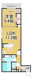 ル　トレフルの間取り