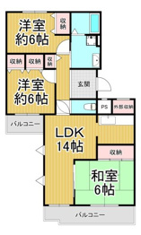 カサソレアードの間取り