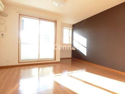 【居間・リビング】 | ラ・ヴィ | アクセントクロス仕様のＬＤＫ。