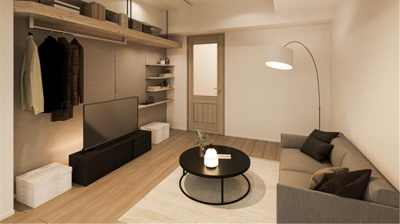 【居間・リビング】 | ベルヴィアージ新中野