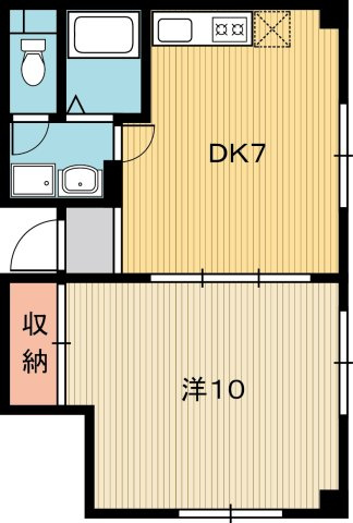 メゾン内藤の間取り
