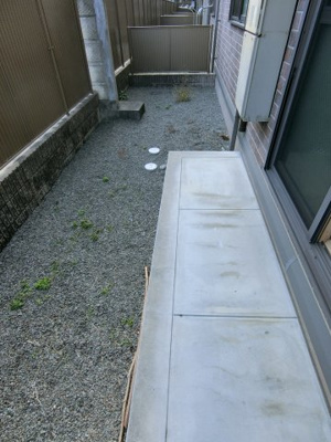 【庭】 | クレールW棟