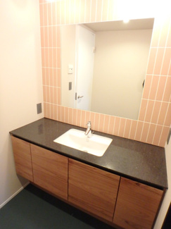 【洗面所】 | スカイマンションH・N | 独立洗面台