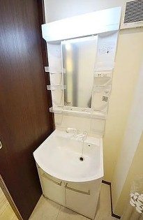 グランテラス中河原の洗面所