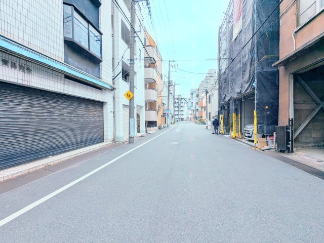 墨田区横川２丁目の売地の前面道路含む現地写真|～前面道路含む現地写真～