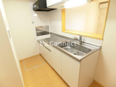 【キッチン】 | セッジフィールド桜ノ目 | ２口ガスコンロ設置可能な対面キッチンです。