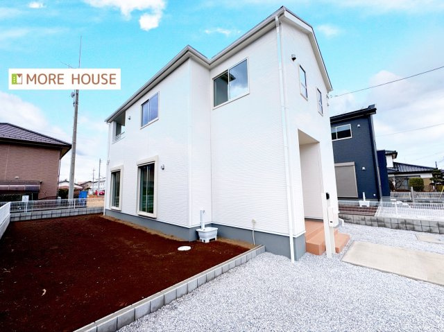 Livele Garden館林市第1広内町　新築住宅2号棟の外観