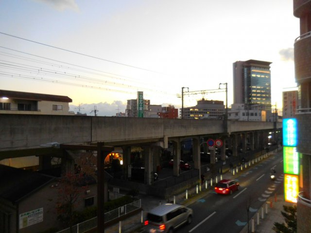 高槻市紺屋町の賃貸マンションの展望