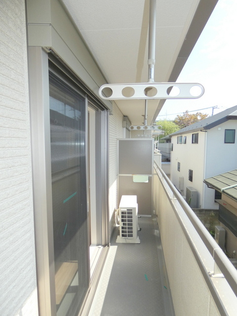 北烏山メゾンのバルコニー