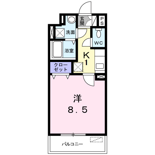 【間取り】 | カメリア　Y