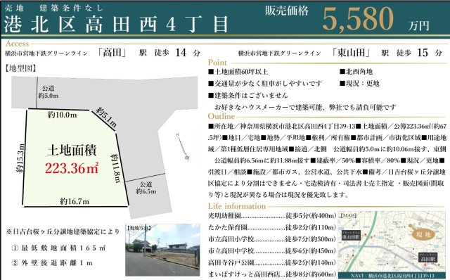 ★仲介手数料無料★港北区高田西4丁目|仲介手数料無料！お問合せ下さい/080-7058-7312 