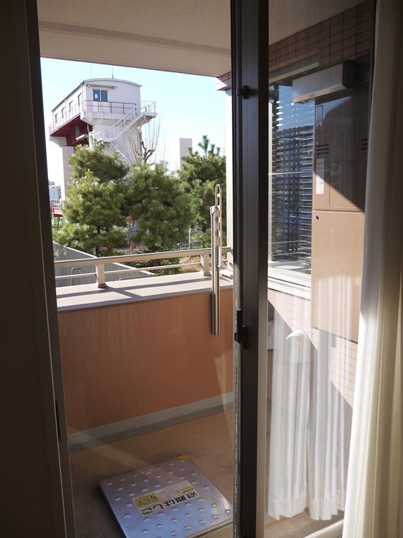 ＢＥＬＩＳＴＡ住吉のバルコニー