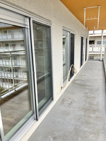 大船第参パークタウンＦ棟のバルコニー