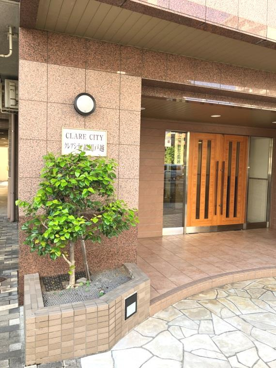 クレアシティ品川戸越のエントランス