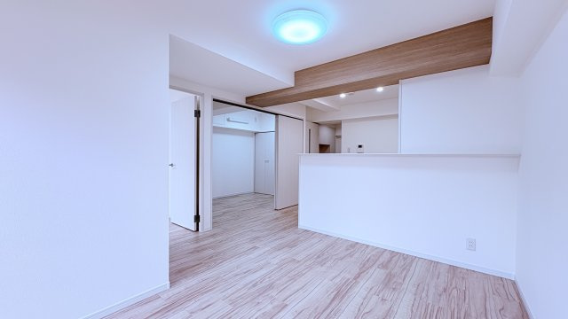 ★仲介手数料半額★ライオンズマンション西中延（内装リノベーション済み）の居間・リビング