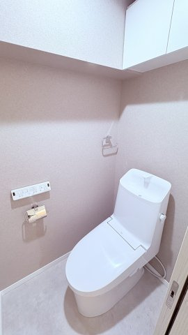 ★仲介手数料半額★ライオンズマンション西中延（内装リノベーション済み）のトイレ