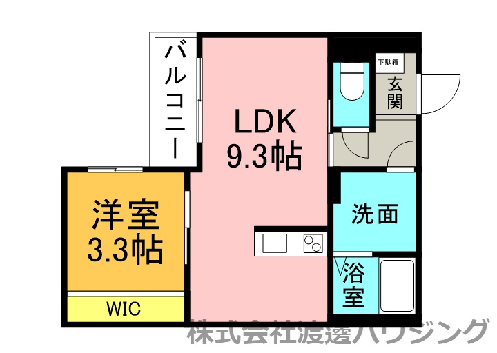 レジデンスデュオ江坂の間取り