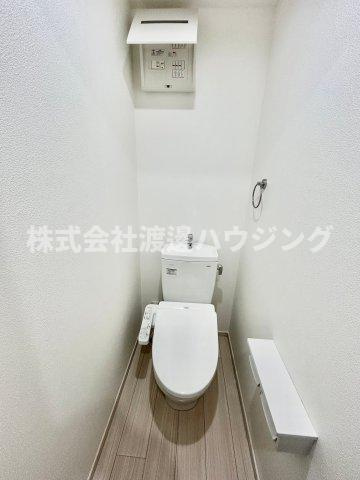 レジデンスデュオ江坂のトイレ