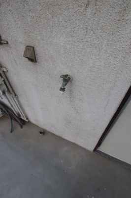 室外洗濯機置場