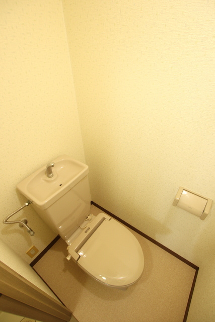暖房便座付き