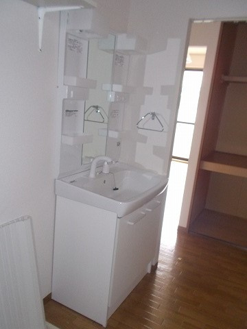 ベルメゾンの洗面所