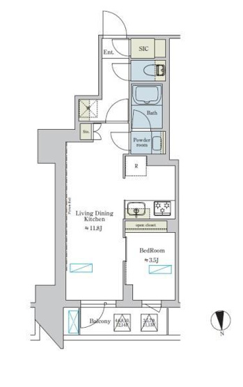 【間取り】 | Ｂｒｉｌｌｉａ　ｉｓｔ　浅草
