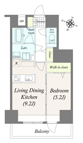 【間取り】 | ＧＲＡＮ ＰＡＳＥＯ 三ノ輪