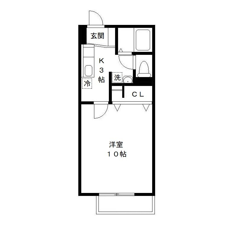 ウエスト２００３の間取り