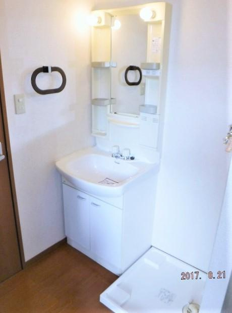 ウエスト２００３の洗面所