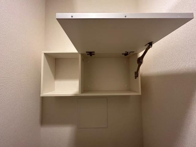 フェアモント千代田のトイレ|トイレ上収納