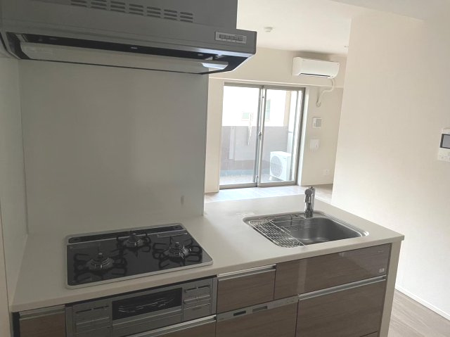 パレステージ江北Ⅲ東館のキッチン|使いやすいキッチンです