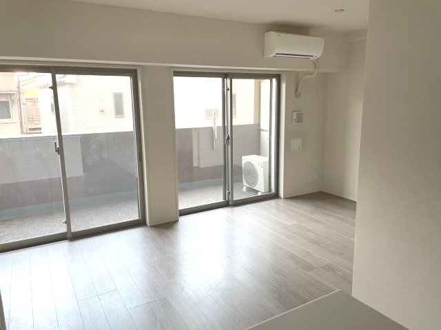 パレステージ江北Ⅲ東館の居間・リビング|リビングです