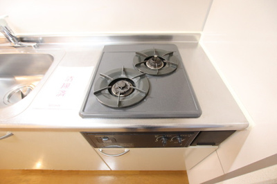 ★２口ガスコンロ・グリル付きキッチン★
