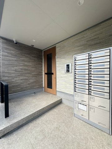 ヴィラ綱島のエントランス