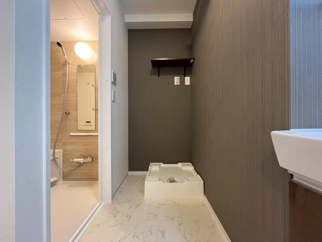 カナロアⅤの設備|洗濯機置き場