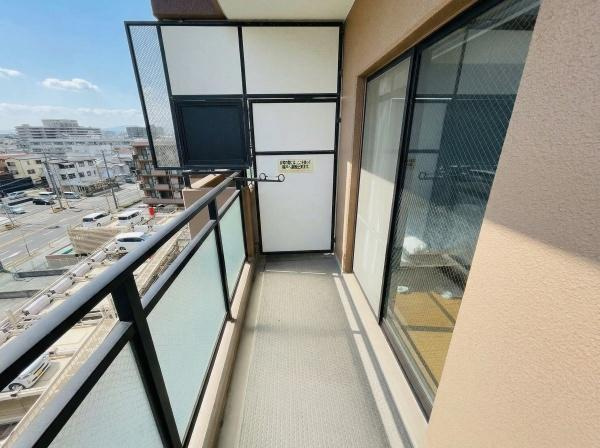 【バルコニー】 | ユニライフ貝塚プラージュ　中古マンション