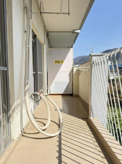 【バルコニー】 | 山科ハイツ | 南側バルコニー
