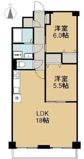 【間取り】 | 山科ハイツ | 間取図