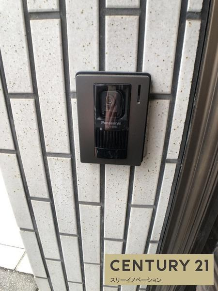 大阪市大正区小林西２丁目の一戸建ての玄関|玄関インターホン！