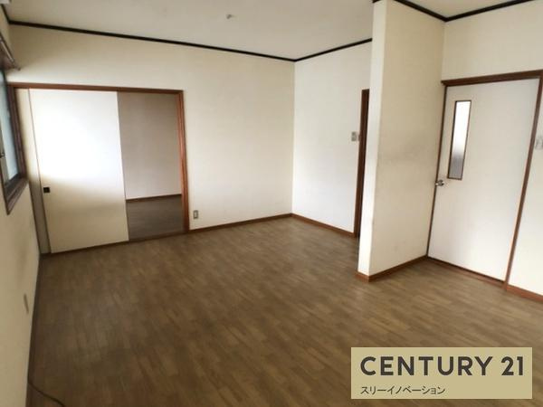 大阪市大正区小林西２丁目の一戸建ての洋室|広々洋室！