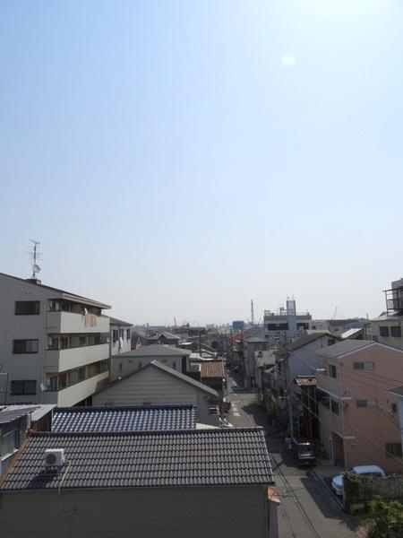 ウエストキャピタル大正のキッチン|★ベランダからの眺め★