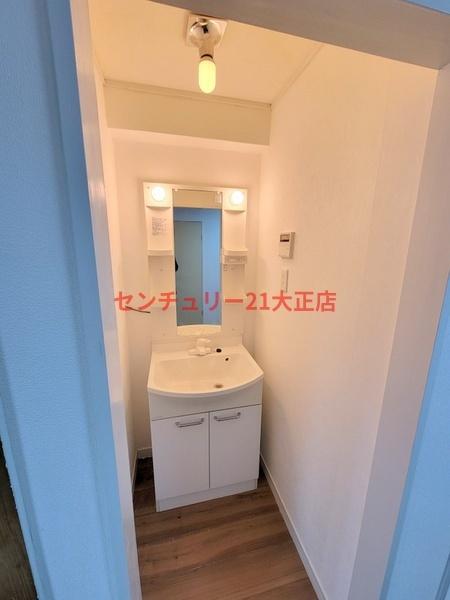 誠幸マンションの洗面所|★独立洗面台★