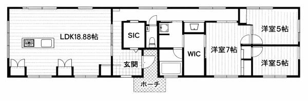 橿原市一町 ／新築一戸建の間取り|■令和８年１２月完成予定！■