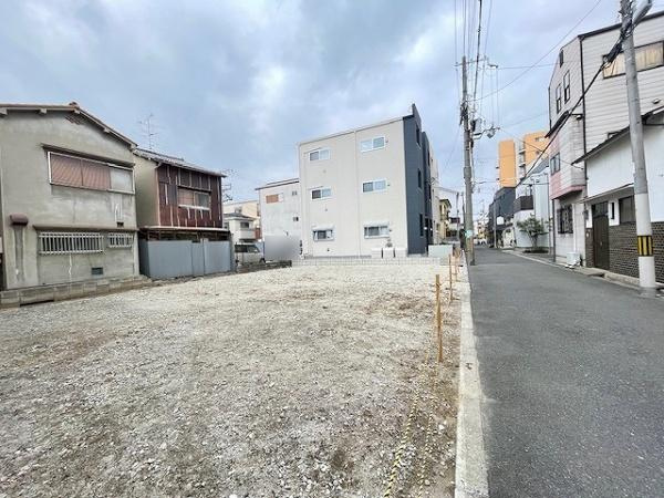 【前面道路含む現地写真】 | 大阪市東成区大今里2丁目　1区画